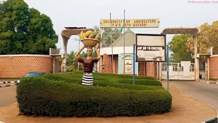 University of Agriculture, Makurdi School Fees, Admission Requirements, Hostel Accommodation, And List Of Courses Offered
